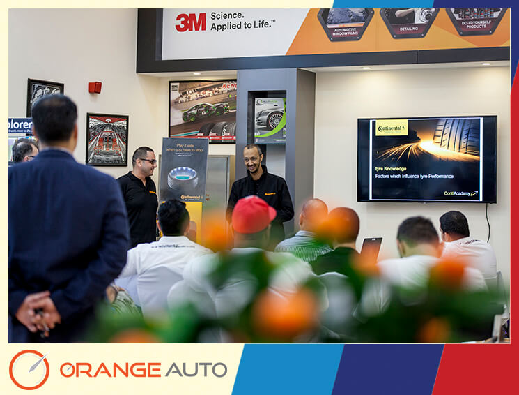 Continental presentation at Orange Auto center