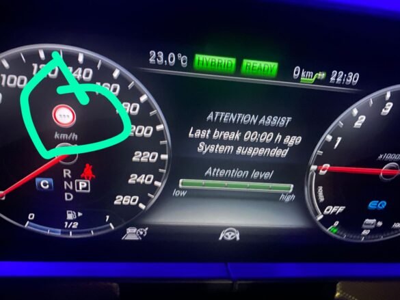 Mercedes System Suspended