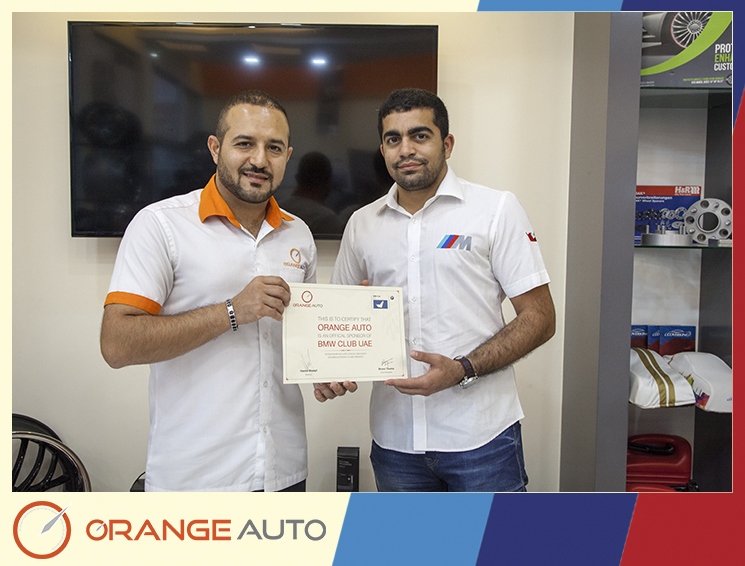 Orange Auto press release Dubai