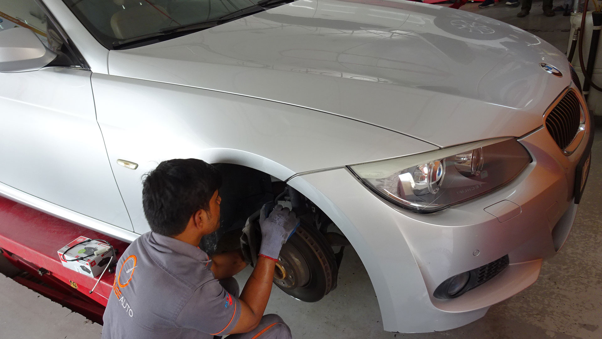 BMW repair at Orange Auto garage services Dubai