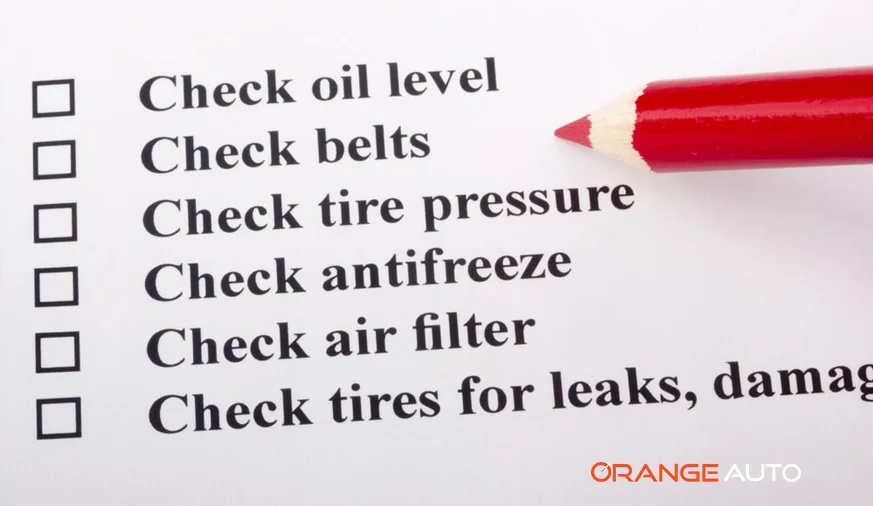 Car checkup list