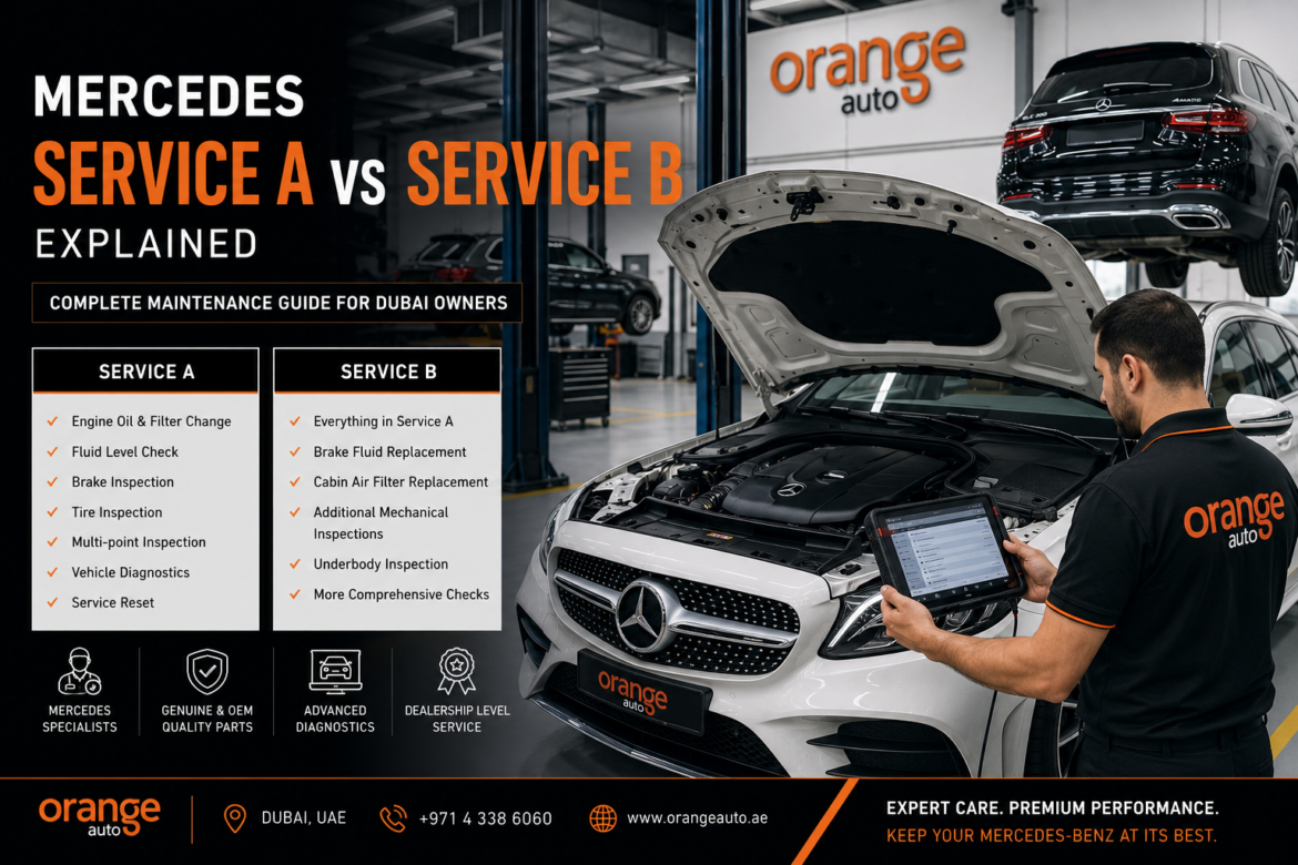 Mercedes Service A vs Service B Explained