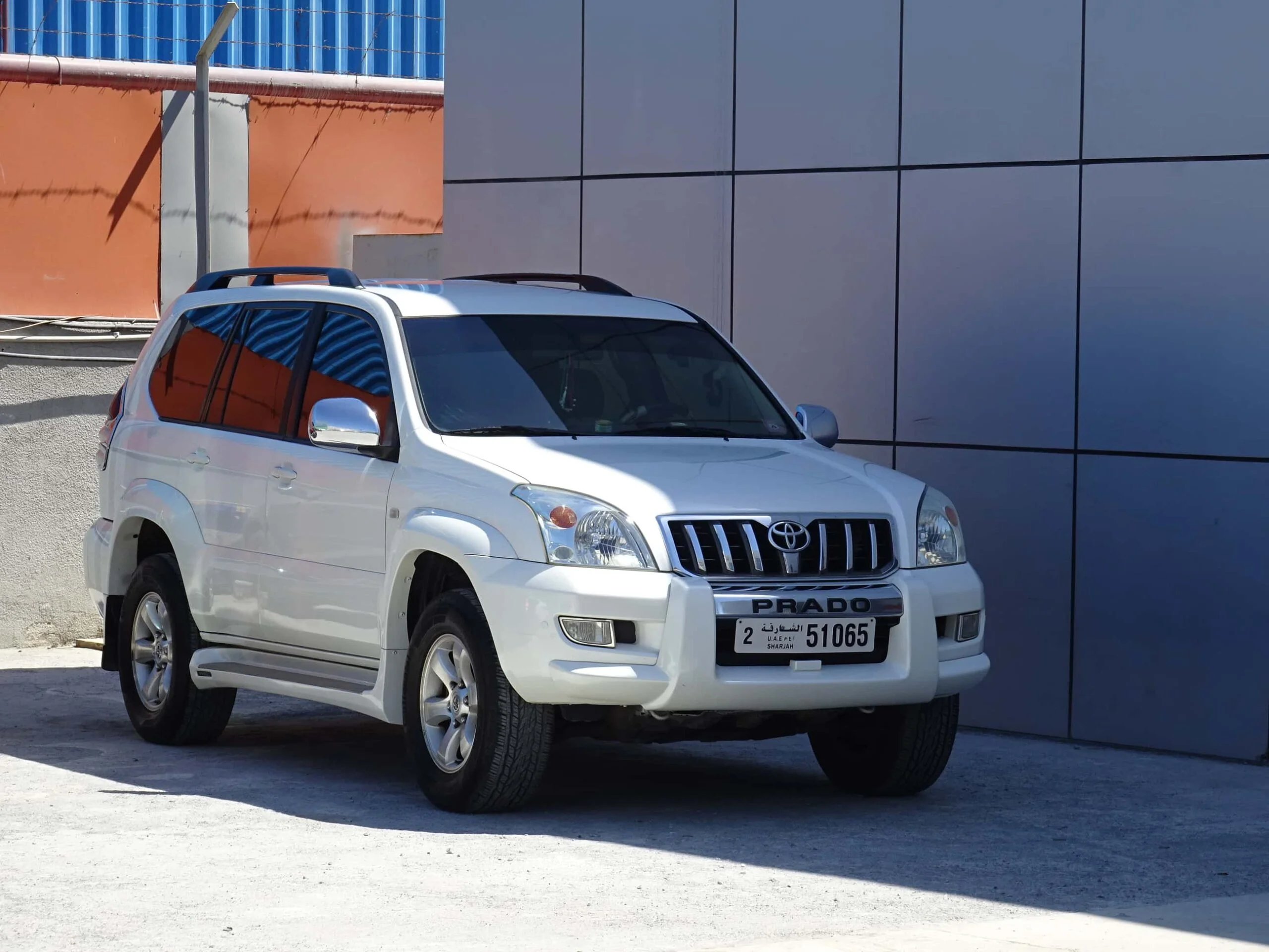 Toyota garage in Dubai